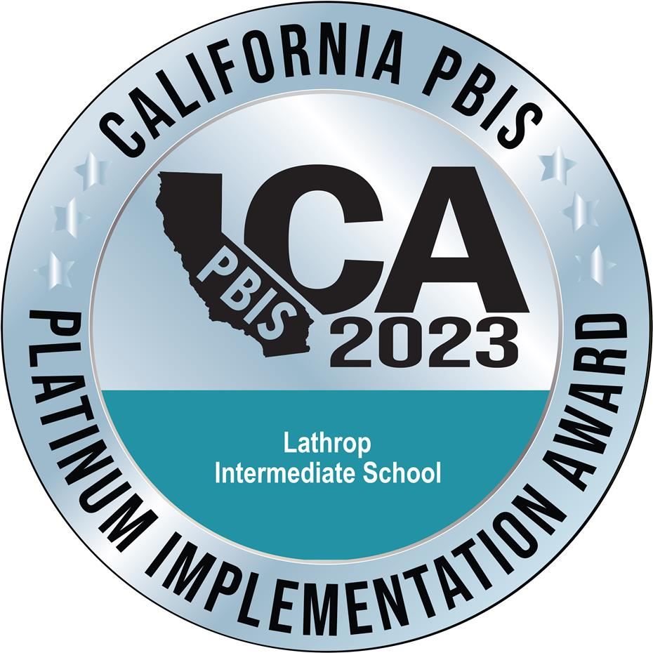  PBIS Platinum Medal